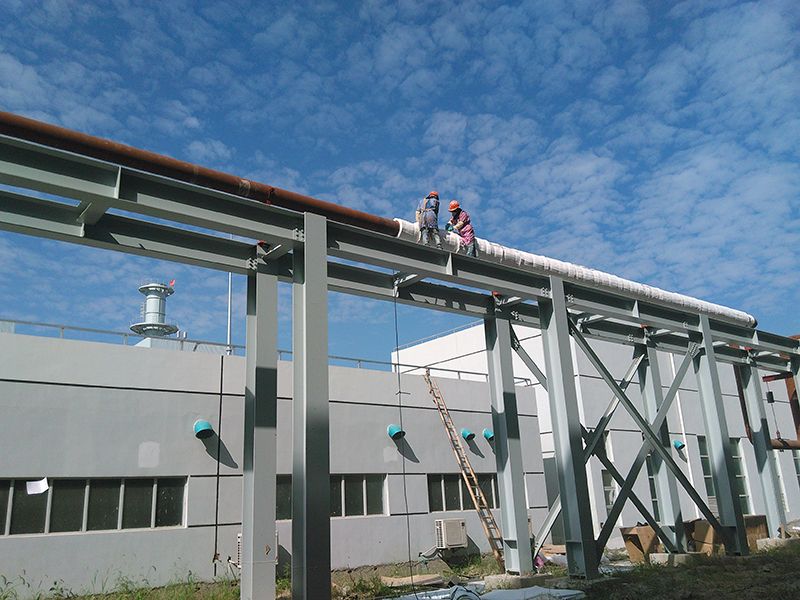 Styrene steam pipeline transformation of a foreign petrochemical company in Shanghai